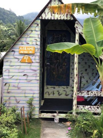 Beach Shack Chalet - Garden View Aframe Big Unit Kampong Juara Exterior foto